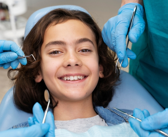 Kids dental care and child-friendly checkups